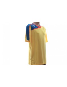 Tricou Puma barbati galben sport din material sintetic respirabil 2