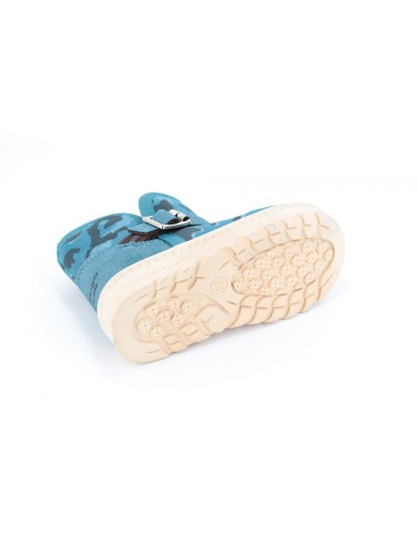 Cizme Copii Piele Army Blue