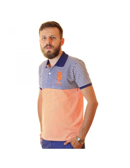 Tricou polo cu guler