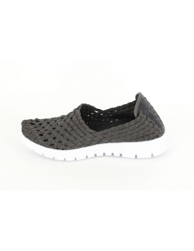 Pantofi Casual Dama Flexibili, Împletitură Textilă, Talpă Albă Ultra-Ușoară