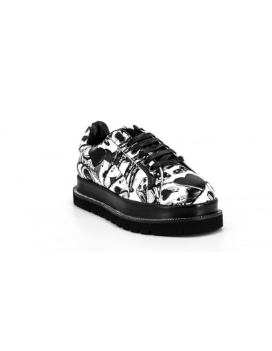 Pantofi Femei Graffiti black white