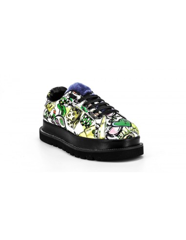 Pantofi Femei Graffiti Green