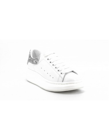 Sneakers piele funky alb 3