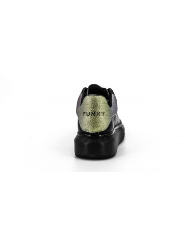 Sneakers piele funky black 2