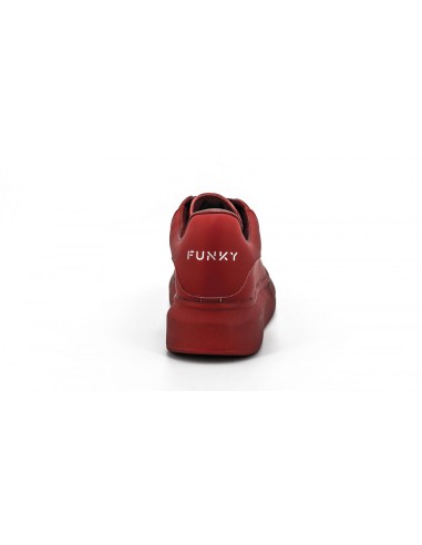 Sneakers piele funky red