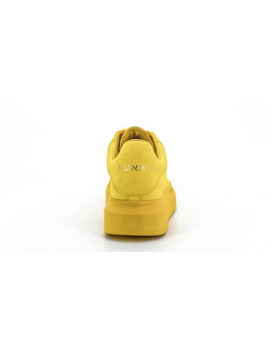 Sneakers piele funky yellow