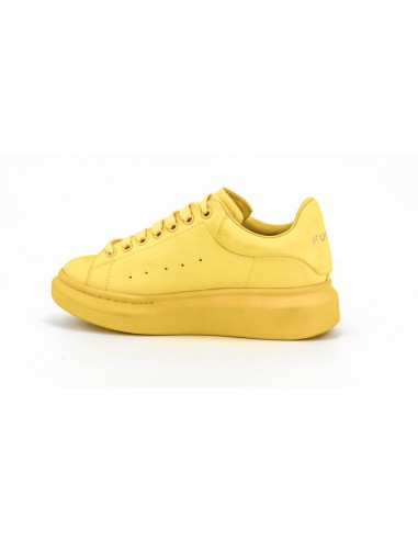 Sneakers piele funky yellow