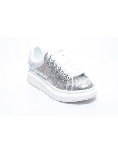 Sneakers piele funky silver