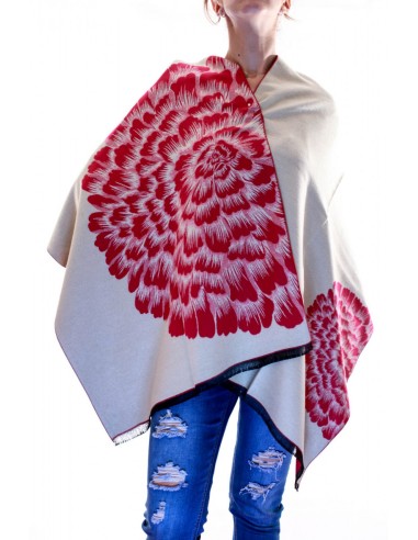 Sal din casmir cu model floral2