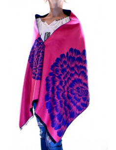 Sal din casmir cu model floral3 2