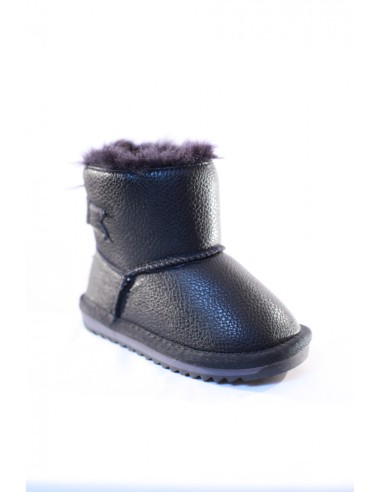 Cizme Baieti Tip UGG Black