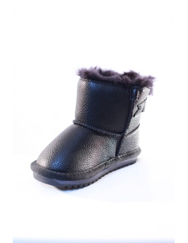 Cizme Baieti Tip UGG Black