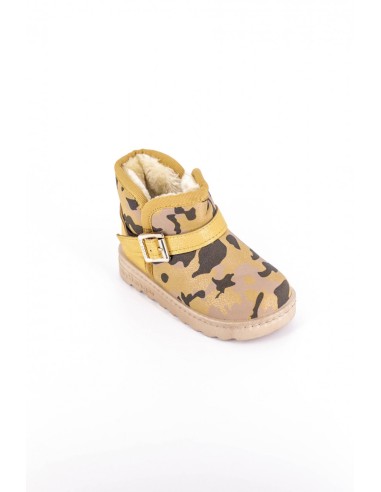 Cizme Copii Tip UGG Army Yellow