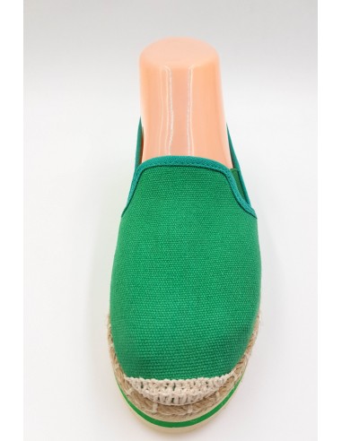 Espadrile Textile Verde