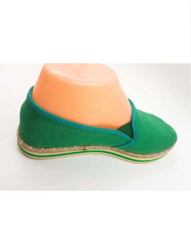 Espadrile Textile Verde