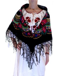 batic traditional negru 2