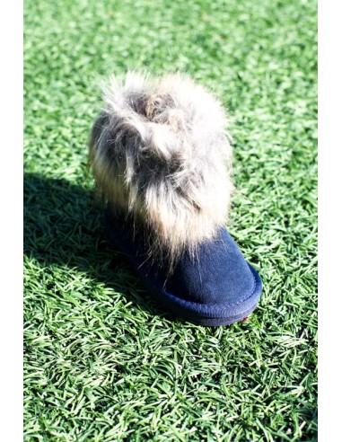 Cizme Tip Ugg Piele Intoarsa Blana...