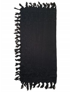 Basma traditionala neagra cu ciucuri 2