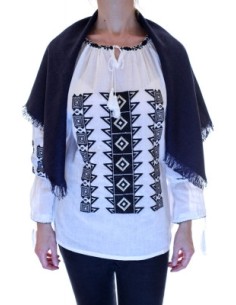 Basma traditionala uni bleumarin 2