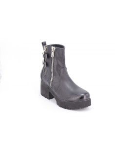 Ghete Femei Piele Biker 1 2