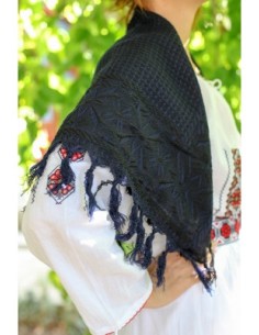 Basma traditionala ciucuri negru 2