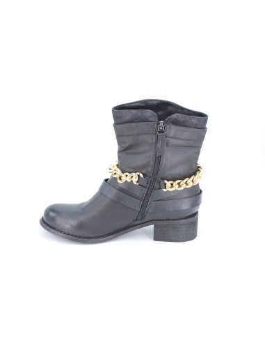 Ghete Femei Piele Biker 4