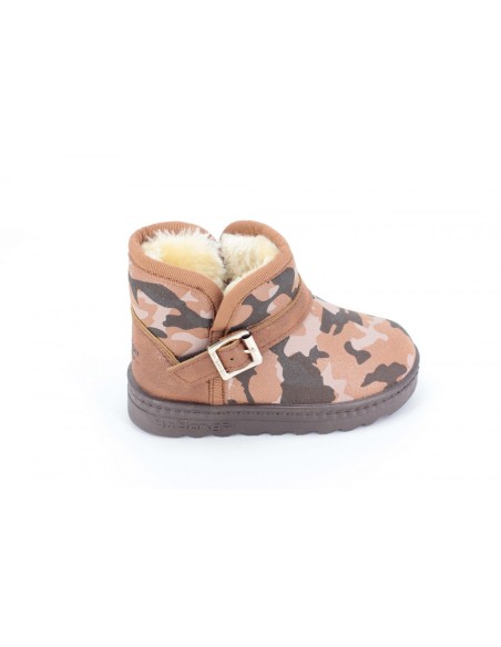 Cizme Copii Piele Army Brown