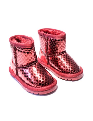 Cizme Copii Tip UGG Rosu