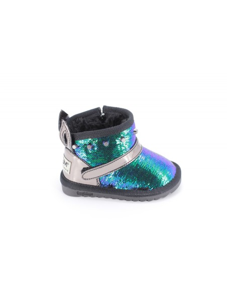 Cizme Copii Tip UGG Paiete Cameleon