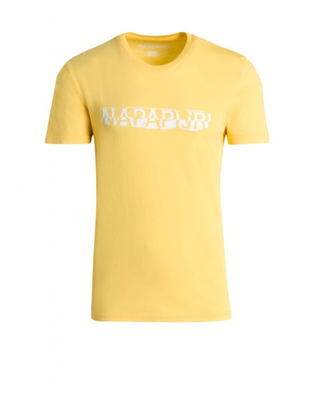 Tricou Barbati napapijri  bumbac galben