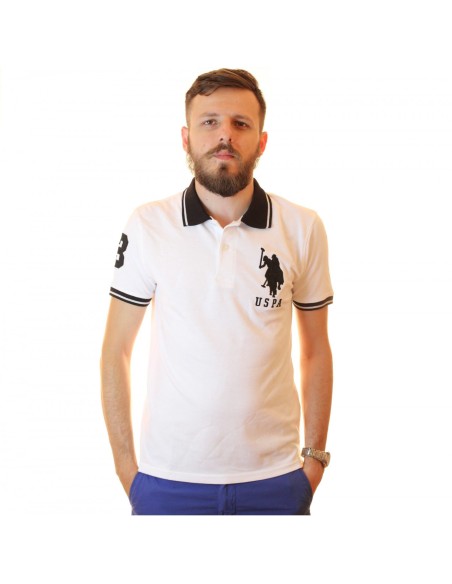 tricou barbati us polo assn casual modern bumbac respirabil