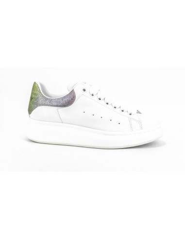 Sneakers piele funky alb