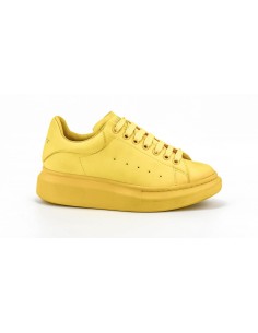 Sneakers piele funky yellow