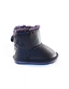 Cizme Baieti Tip UGG Black