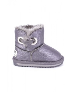 Cizme Baieti Tip Ugg Grey