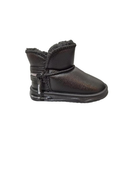 Cizme Copii Tip UGG Black Apawwa