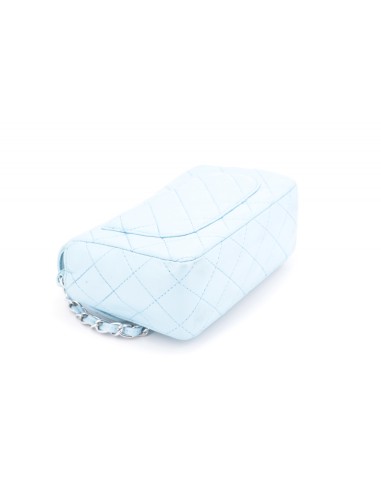 Geanta Femei Piele Matlasata Bleu