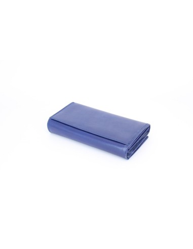 Portofel piele blue V911