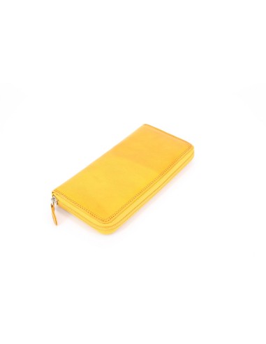 Portofel Piele Giallo V923