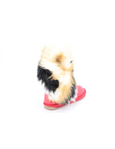 Cizme Copii Tip UGG Rosu Blana
