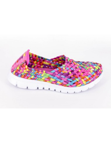 Espadrile elastice multicolor