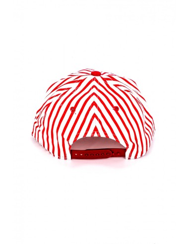 Sapca Supreme Stripes Red