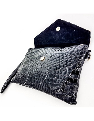 Geanta Plic Piele Negru