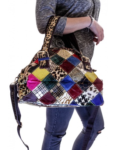 Geanta Piele Multicolor Otilia