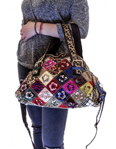 Geanta Piele Multicolor Otilia