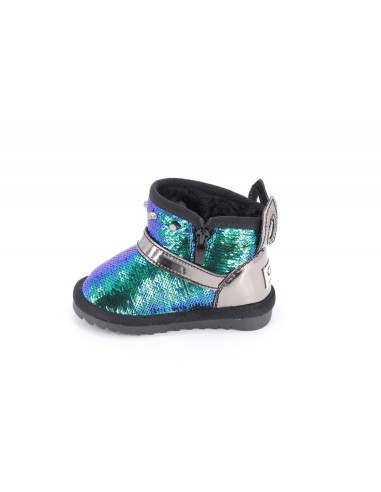 Cizme Copii Tip UGG Paiete Cameleon