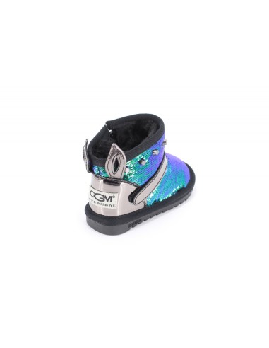 Cizme Copii Tip UGG Paiete Cameleon