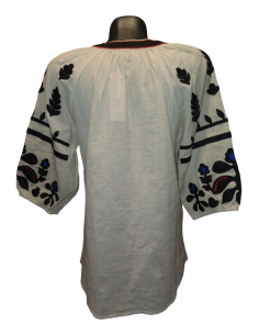 ie bej cu maneca trei sferturi material bumbac marimi S M L XL XXL XXXL 2