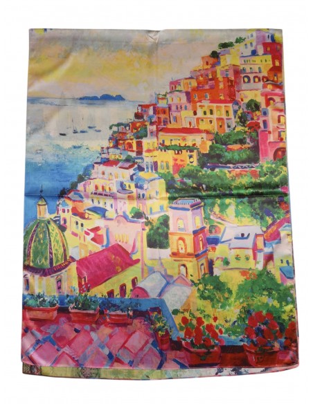 Esarfa din matase colorata-model Ana4