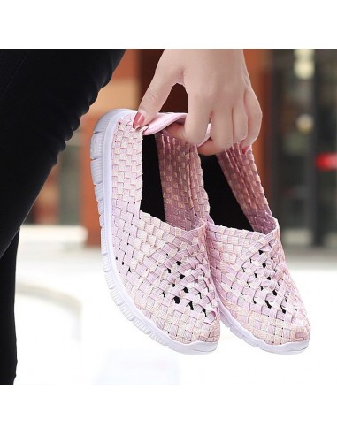 Espadrile dama elastice roz – Ușoare...